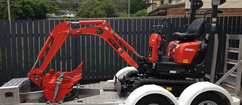 The Mini 1-tonne Excavator Exclusive